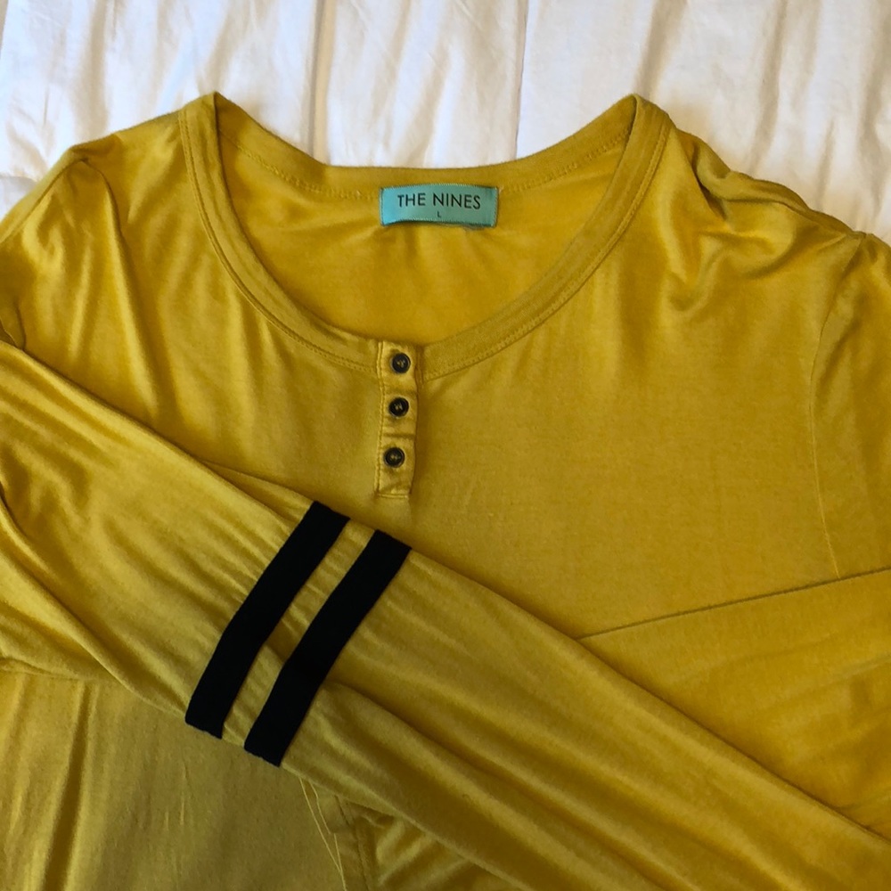 Long sleeve baseball tee
